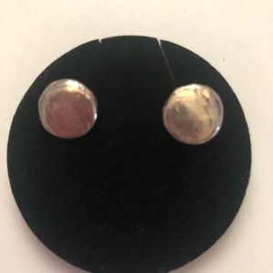 Silver Stud Earrings, Duna